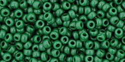 11/0 TOHO Seed Opaque Pine Green