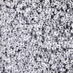 Miyuki 11/0 Transparent Crystal Seed Beads - 5 or 10 gm