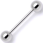 14G Stainless Steel Barbell Tongue Ring 5/8 6mm