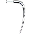14G Stainless Steel CARVED HOOK Labret - 3/8
