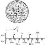 20G Stainless Steel 2mm Ball Nose Screw