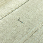 20G Stainless Steel Light Blue Gem Micro Nose Ring L-Shaped