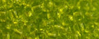 TOHO TR-08-4   8/0 Transparent Lime Green Seed Beads, 5 or 10 Grams