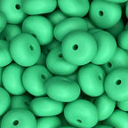 14MM ABACUS BEAD JUNGLE GREEN #30 (10ct)