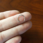 18G Stainless Steel Nose Hoop - 3/8