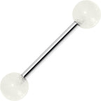 Glacier GLOW-n-DARK Barbell Tongue Ring