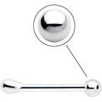 Sterling Silver 1.3mm Ball  Nose Bone