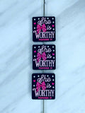SHE IS WORTHY SILICONE FOCAL D602 (1ct)