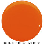 20mm Orange Neon Glitter Saddle Plug