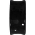 20mm Black Acrylic Hollow Butterfly Saddle Plug