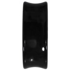 26mm Black Acrylic Hollow Butterfly Saddle Plug