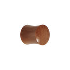 00G Organic Solid Sawo Wood Saddle Plug