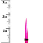 4G Pink Luster  Acrylic Taper