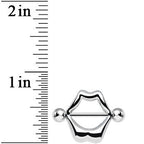 14G 5/8 Hot Lips Nipple Shield Set