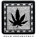 2G Pot Leaf Fake Taper Ear Plug