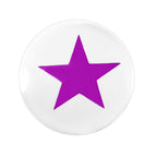 1/2 Rave Purple Star Inlay Acrylic Saddle Plug
