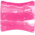 0G Pink Quotation Symbol Saddle Plug