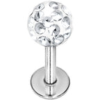 16G 4mm Clear Crystal Ferido Monroe