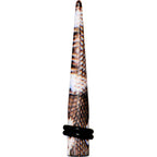 2G Blushing Snake Skin Acrylic Taper