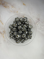 P5 BLACK/CREAM LEOPARD 15MM PRINT (10ct)
