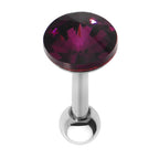 Garnet 5mm Gem Cartilage Tragus Earring