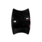 5/8 Acrylic Pink Black Zebra Saddle Plug