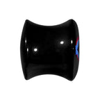 9/16 Acrylic Heart Owl Saddle Plug