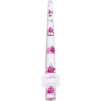 8G Clear Acrylic Glitter Purple Skull Confetti Taper