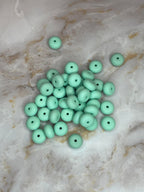 14MM ABACUS BEAD SEAFOAM #38 (10ct)