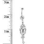 Courtly Grace Belly Ring