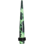 4G Green Acrylic Four Leaf Clover Field Taper