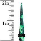 2G Green Acrylic Four Leaf Clover Field Taper