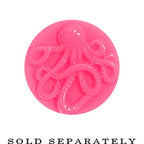 0G Pink Acrylic Octopus Plug