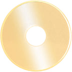 8G Gold Plated Screw Fit Tunnel Set