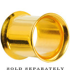 12G Gold Plated Double Flare Tunnel