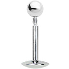 16G 1/4 Internally Threaded 3mm Ball Tragus Cartilage Earring