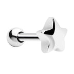 Silver 925 Star Cartilage Tragus Earring