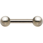 14G Grade 23 Solid Titanium Barbell 5/16 4mm