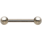 16G Grade 23 Solid Titanium Barbell 5/16 3mm