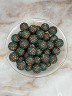 P507 TEAL BROWN LEOPARD 15MM PRINT (10ct)