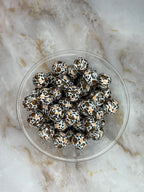 P498 LEOPARD PUMPKIN 15MM PRINT (10ct)