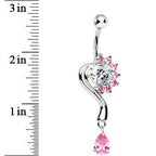 Passion Pink Gem Dream Starlet Belly Ring