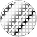 18mm Clear Acrylic Screen Print Saddle Plug
