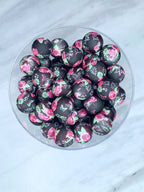 P611 DEEP FLORAL 15MM PRINT (10ct)