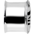 5/8 Stainless Steel Blue Tiger Print Solar Activated Saddle Plug