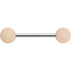 Flesh Forward Acrylic Barbell Tongue Ring