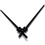 14G to 00G 18 Piece Black Acrylic Ear Stretching Taper Kit