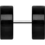 Black Acrylic Cheater Plug Set Looks Like 00G