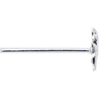 925 Sterling Silver 22G Tropical Seahorse Bendable Nose Bone