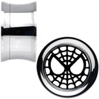 5/8 Licensed Spider-Man Steel Screw Fit Tunnel Plugs Set